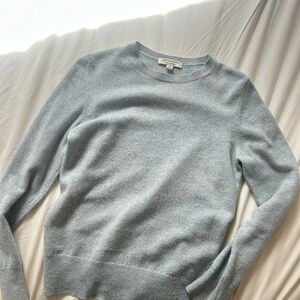 Baby blue cashmere sweater